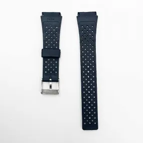 18MM PVC Plastic Watch Band Black Smart Design for Casio Timex Seiko Citizen Iron Man Watches