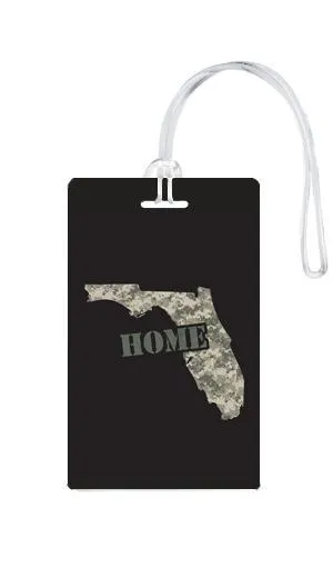 612 My Home State Florida Luggage Tag