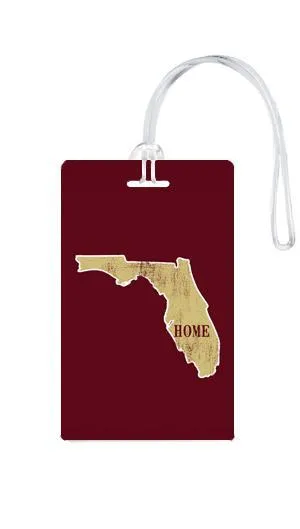 612 My Home State Florida Luggage Tag