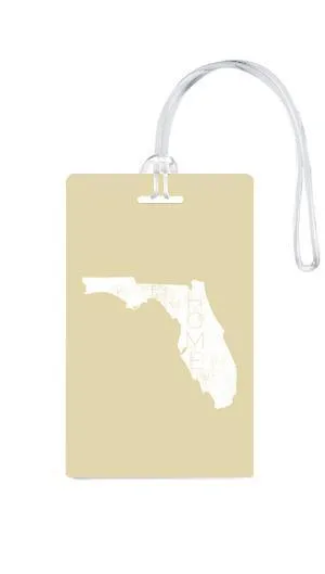 612 My Home State Florida Luggage Tag