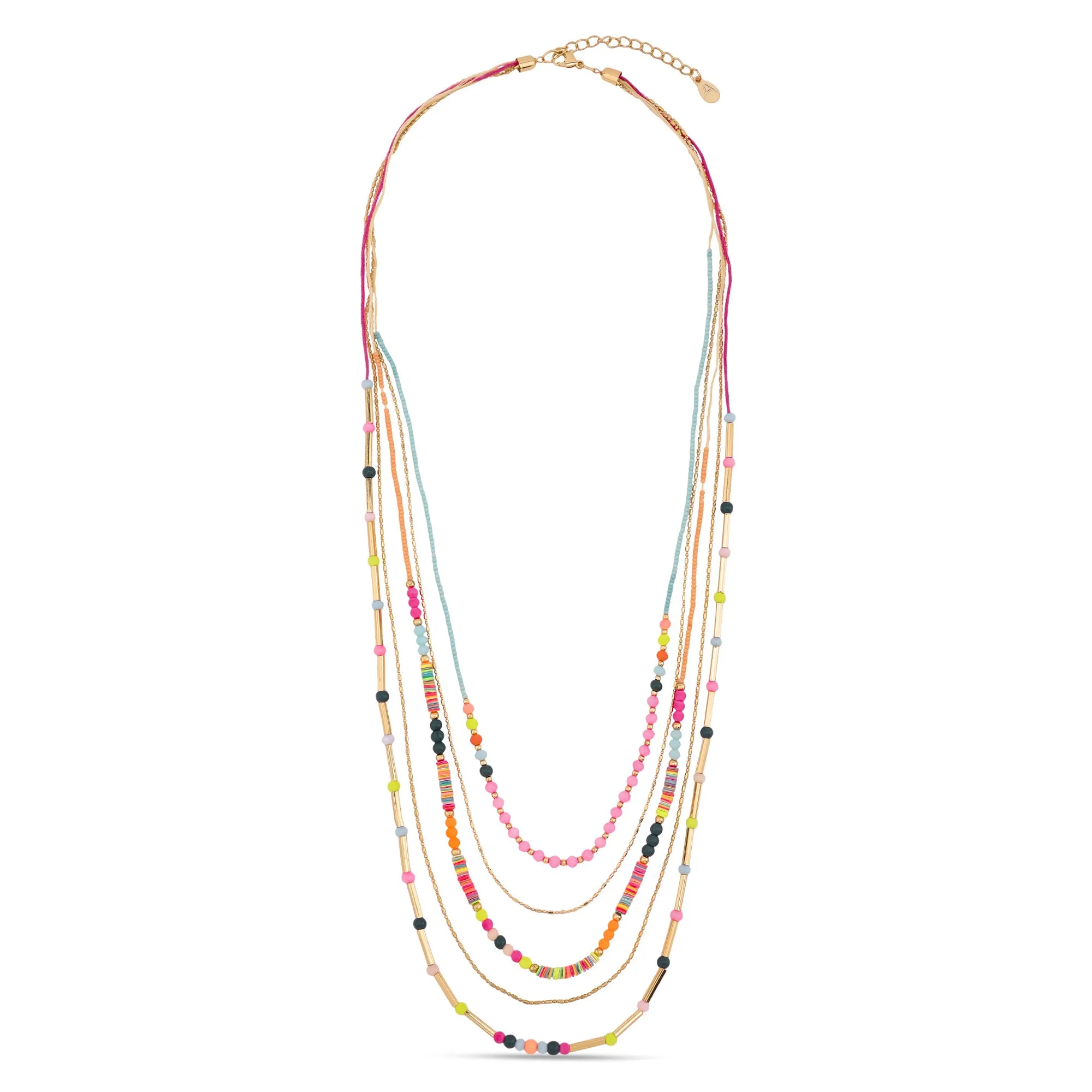 Accessorize London Women's Layered Beaded Necklace