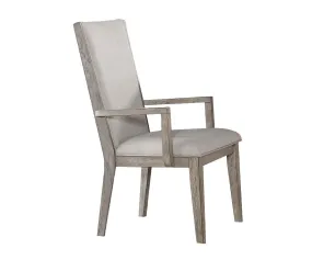 Acme Rocky Arm Chair in Gray Oak (Set of 2) 72863