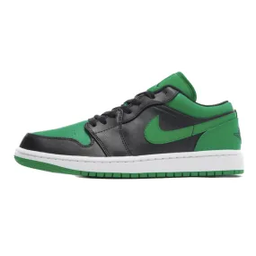 Air Jordan 1 Low Lucky Green Black White