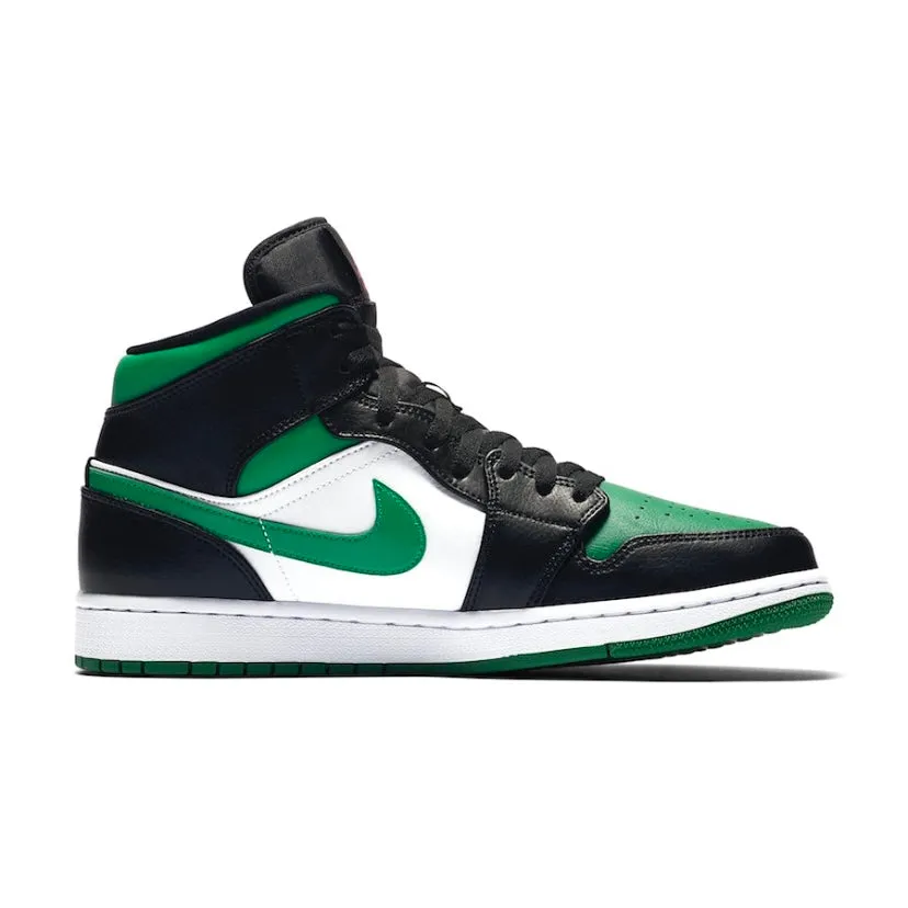 Air Jordan 1 Mid Green Toe