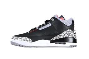 AIR JORDAN 3 RETRO BLACK CEMENT 2018 WHITE/BLACK/GREY