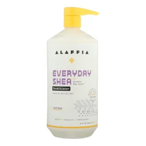 Alaffia Shea Lavender Moisturizing and Nourishing Conditioner, 32 Oz.