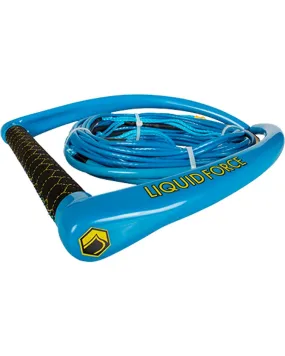 Apex Suede 70' Tow Rope - Blue/Coated