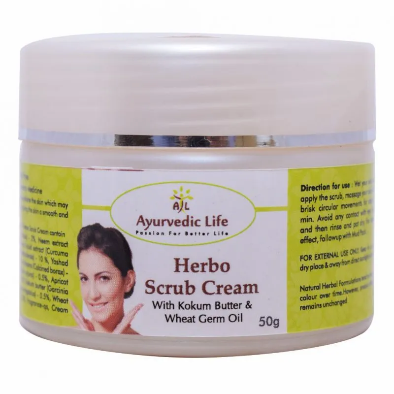 Ayurvedic Life Ayurvedic face scrub – 50 gm Pack of 2