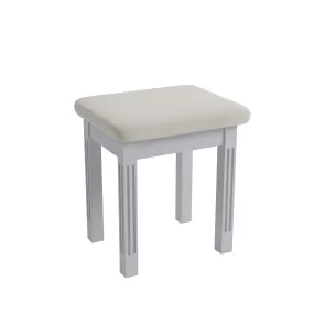 Bolton Grey Painted Dressing Table Stool