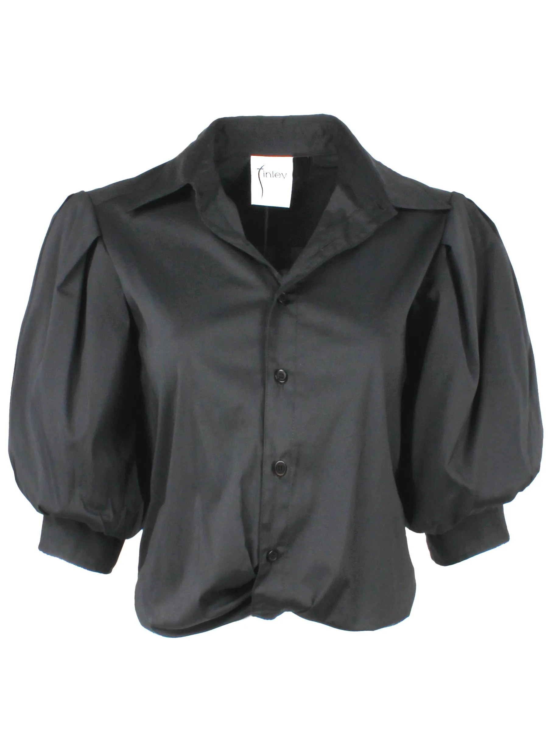 Bomba Black Poplin Shirt