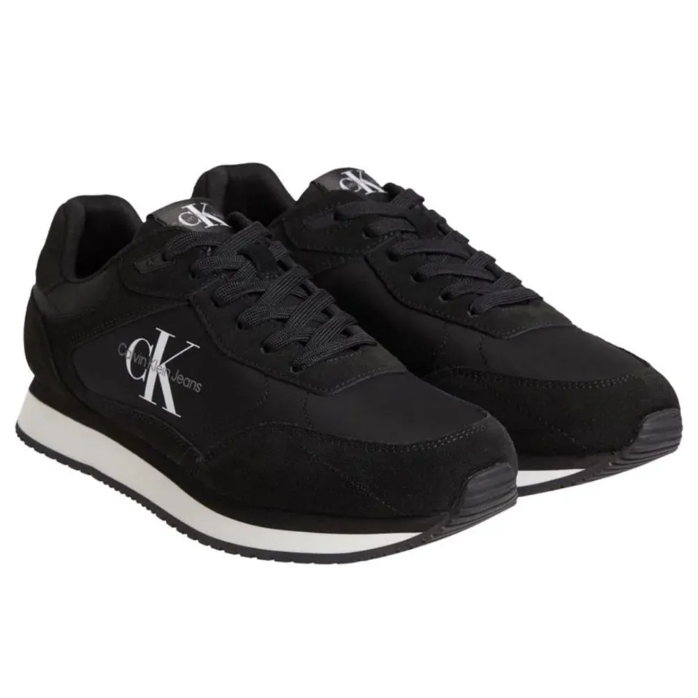 Calvin Klein Jeans Retro Runner Laceup Trainer Men - BLK