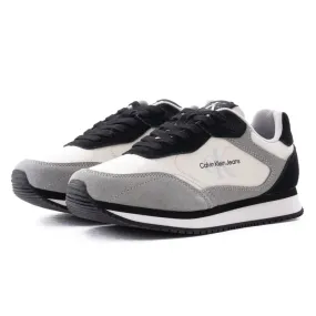 Calvin Klein Jeans Retro Runner Laceup Trainer Women - WHTGRY