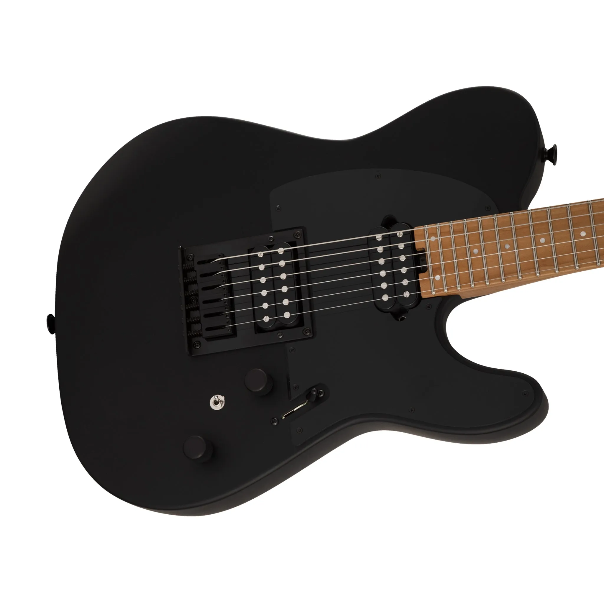 Charvel Pro-Mod So-Cal Style 2 24 HT HH Electric Guitar, Satin Black