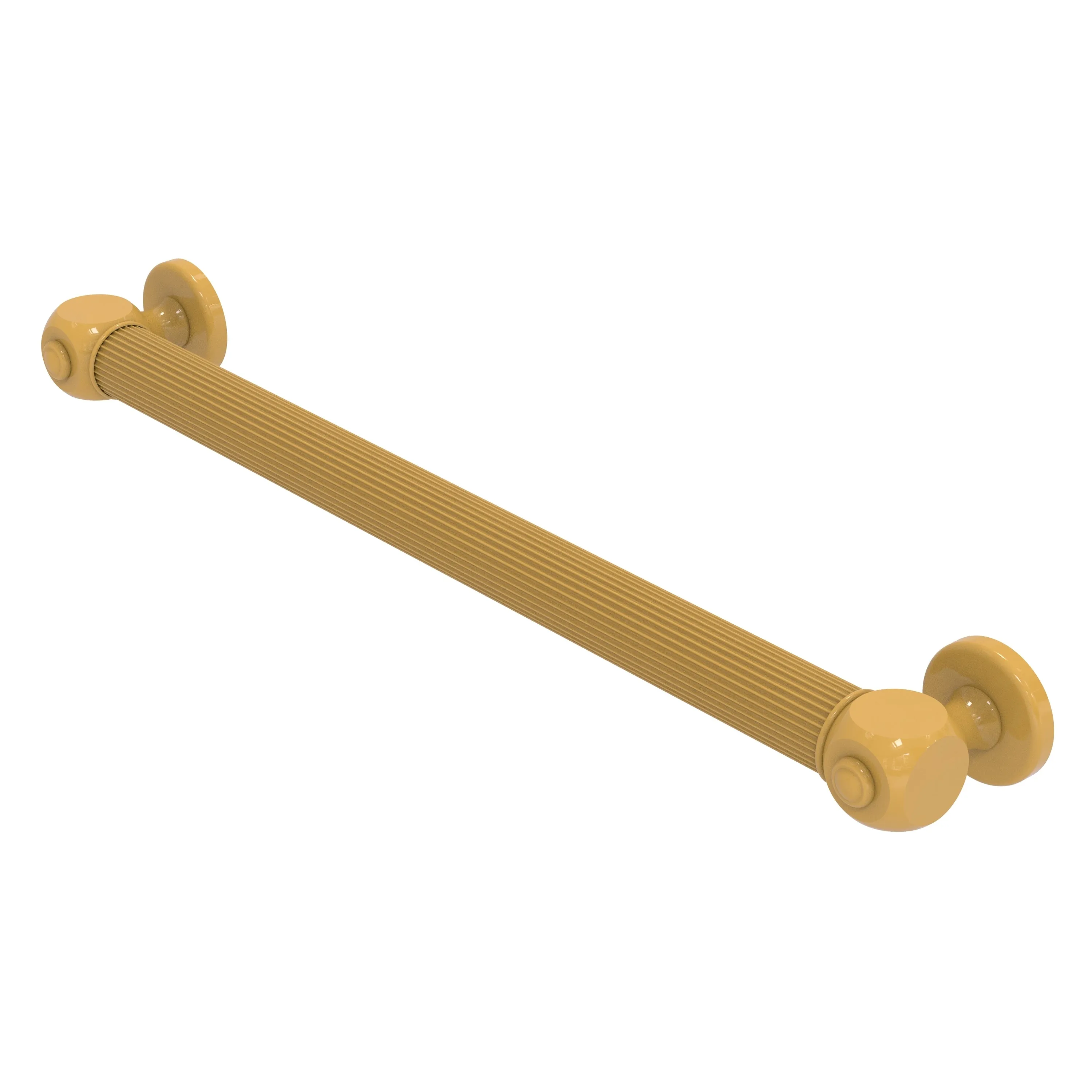 Cube Design Reeded Grab Bar - 36 inch