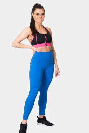 Elevate Gym Leggings - Bright Blue