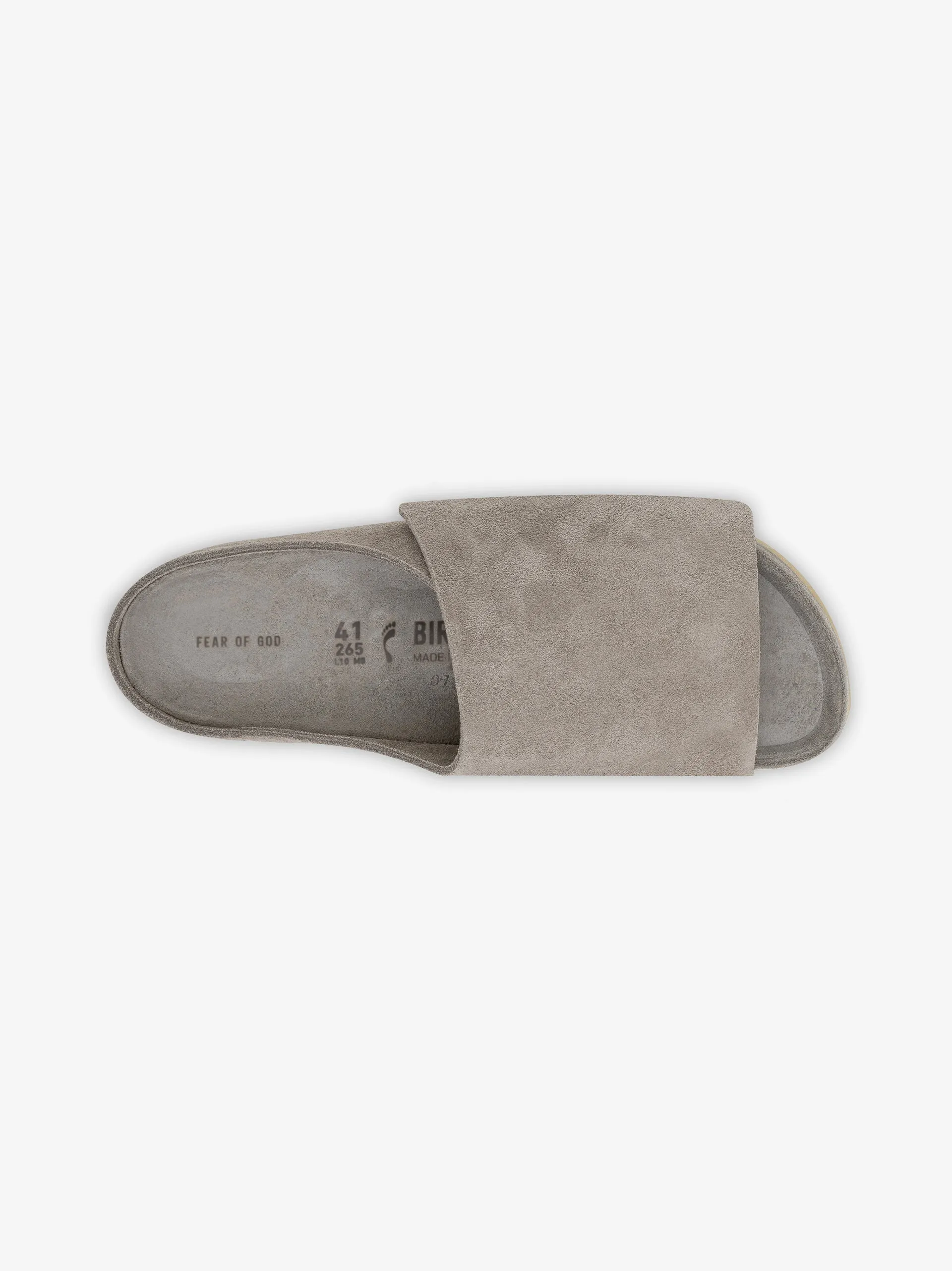 Fear Of God x Birkenstock Los Feliz Suede Cement