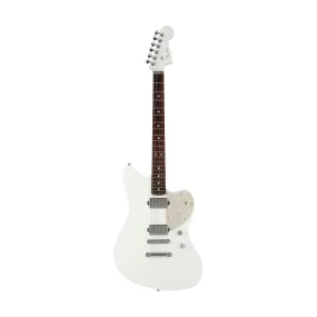 Fender Japan Elemental Jazzmaster HH Electric Guitar, RW FB, Nimbus White