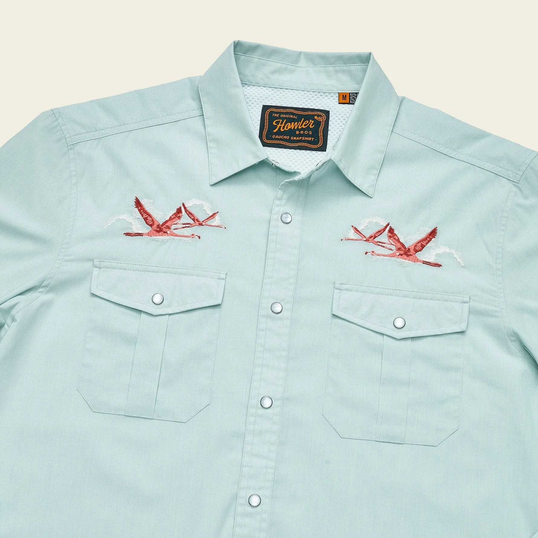 Gaucho Snapshirt - Flamingo Flight