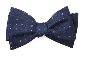 Geo Key Navy Bow Tie