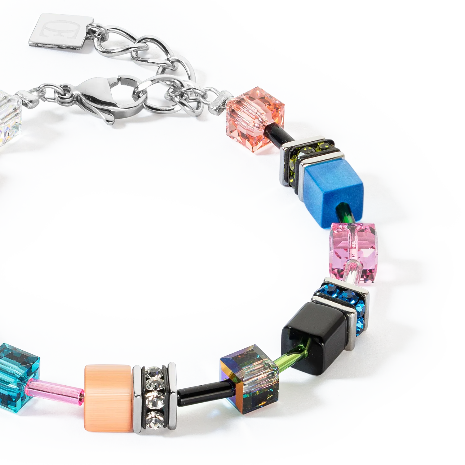 GeoCUBE® Iconic bracelet Multicolour Fancy