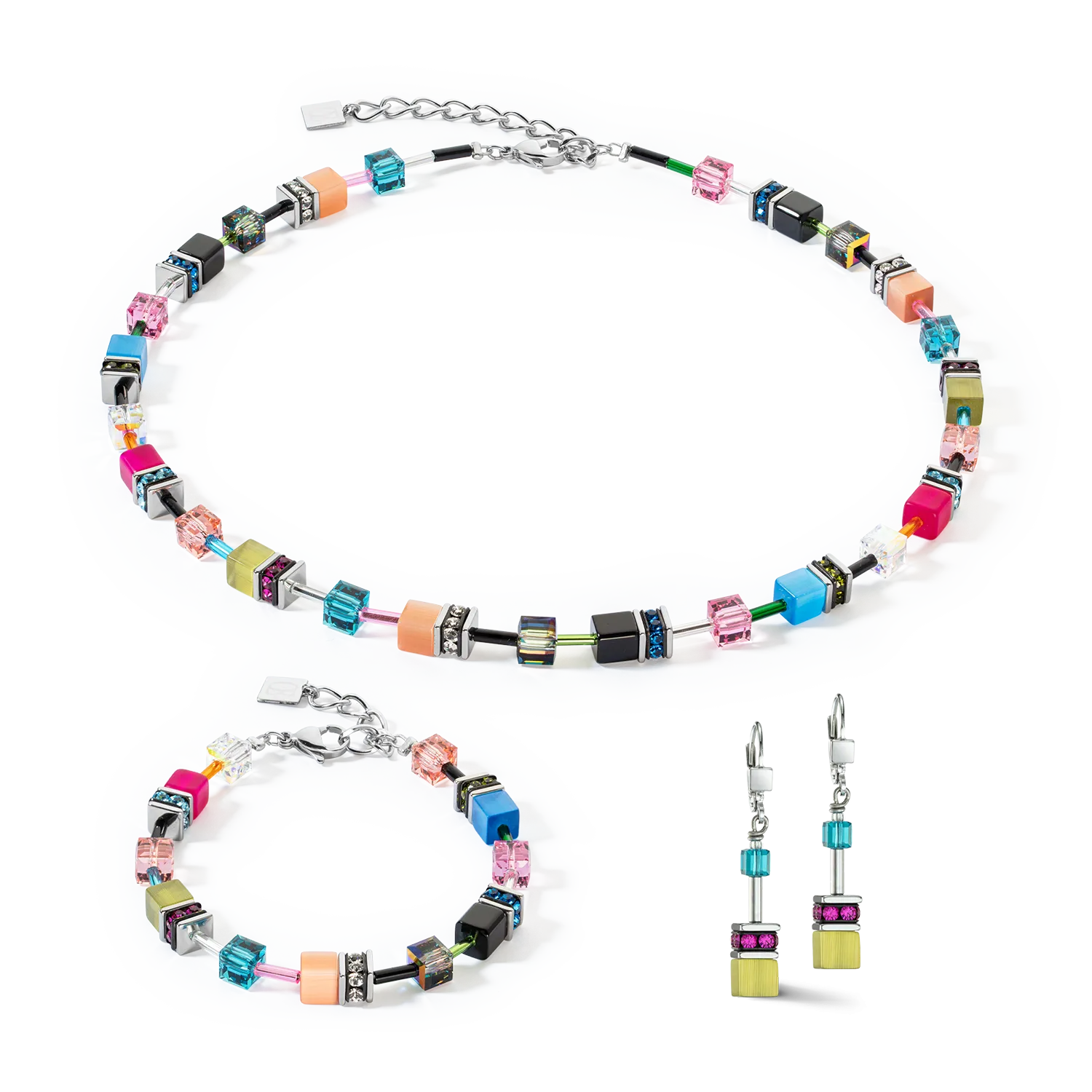 GeoCUBE® Iconic bracelet Multicolour Fancy