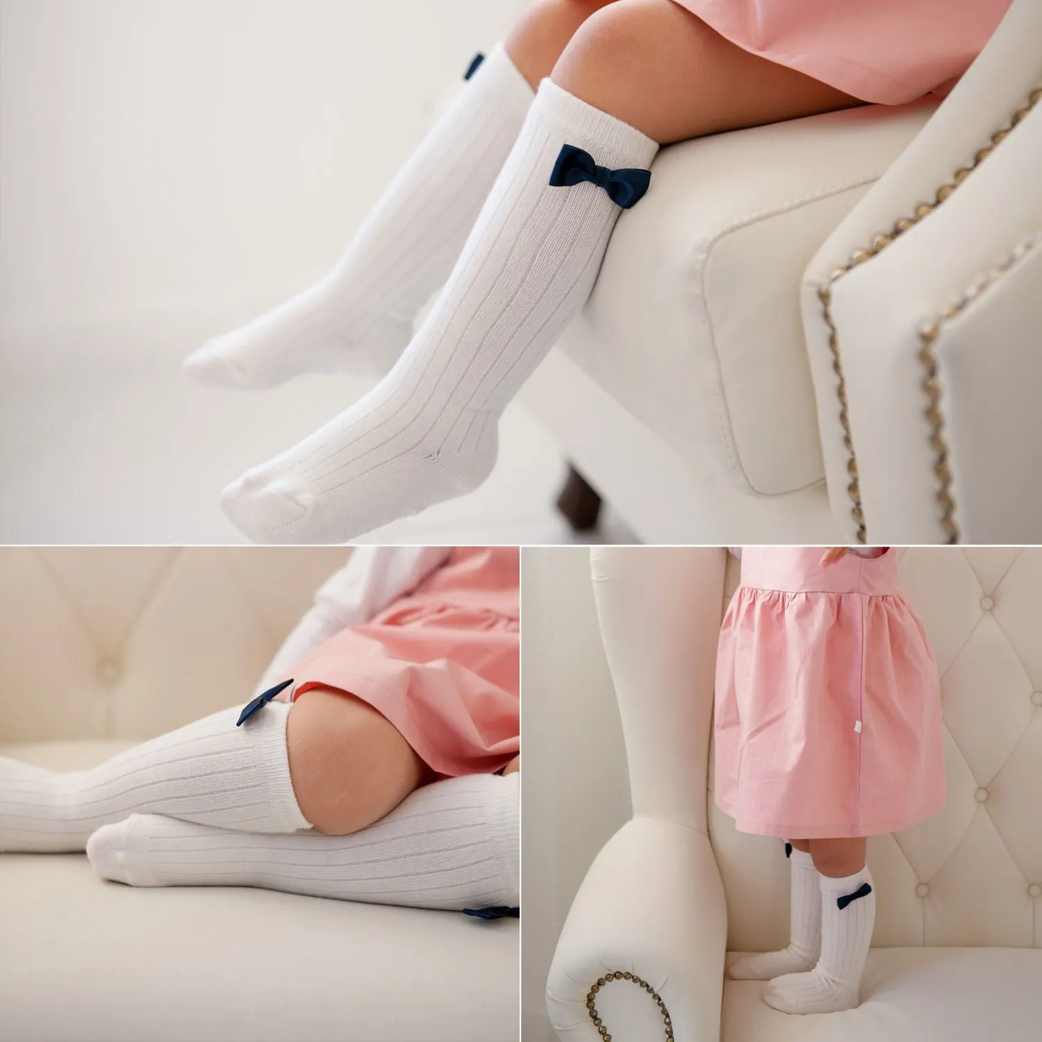 Girls Bow Sock