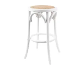 Hampton White Kitchen Stool