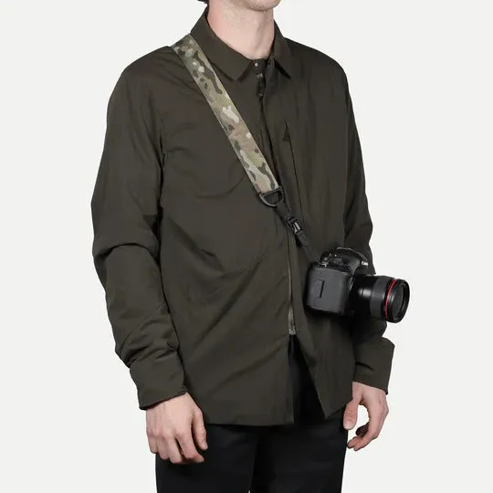 Heavy Camera Sling Strap - Multicam Jacquard Webbing