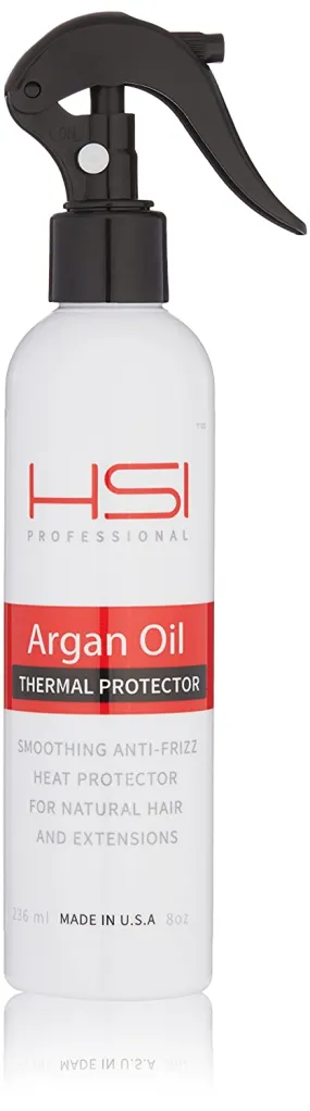 HSI PROFESSIONAL Argan Oil Heat Protector | Protect up to 450 F from Flat Irons