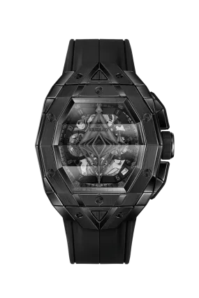 Hublot, Spirit of Big Bang Sang Bleu All Black, Ceramic, 42mm, Limited Edition, Ref# 648.CX.0114.RX.MXM23