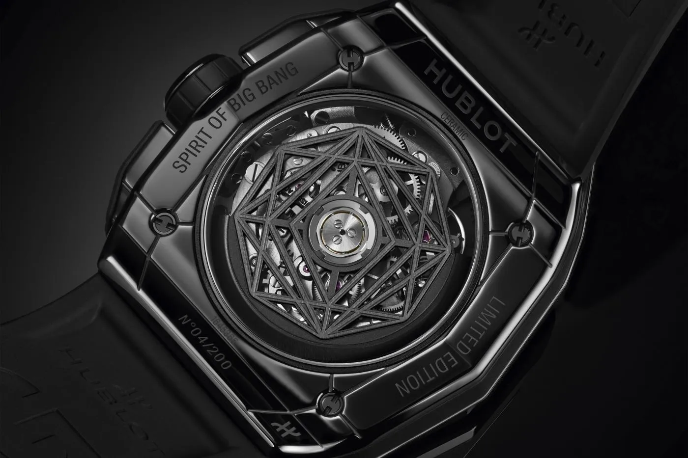 Hublot, Spirit of Big Bang Sang Bleu All Black, Ceramic, 42mm, Limited Edition, Ref# 648.CX.0114.RX.MXM23