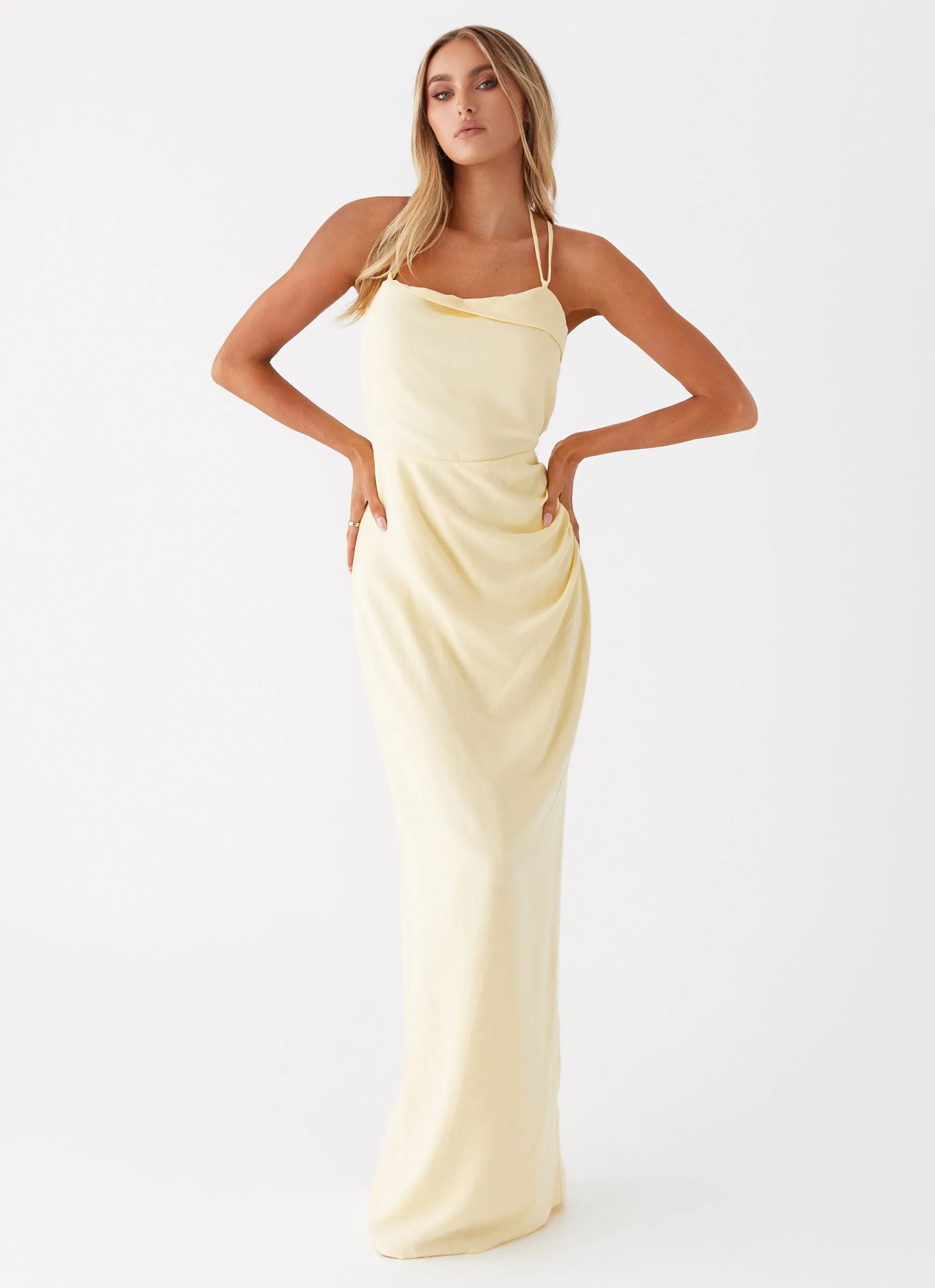 Indi Maxi Dress - Yellow