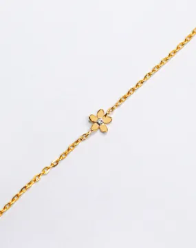 Kids Little Flower Diamond Bracelet