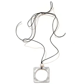 La Jolla Cord Choker in Silver