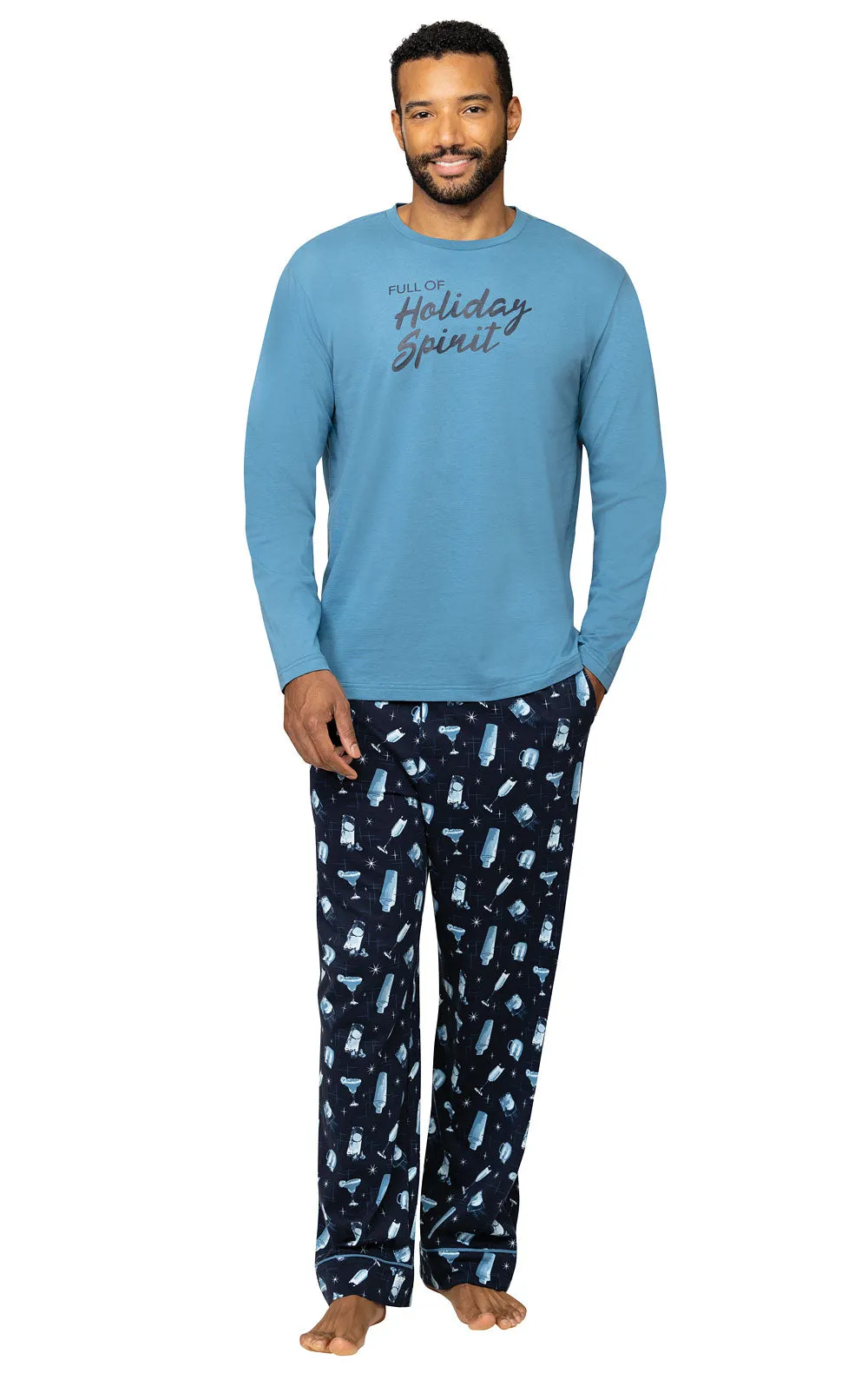 Making Spirits Bright Men's Pajamas - His & Hers