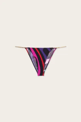 Marmo-Print Bikini Briefs