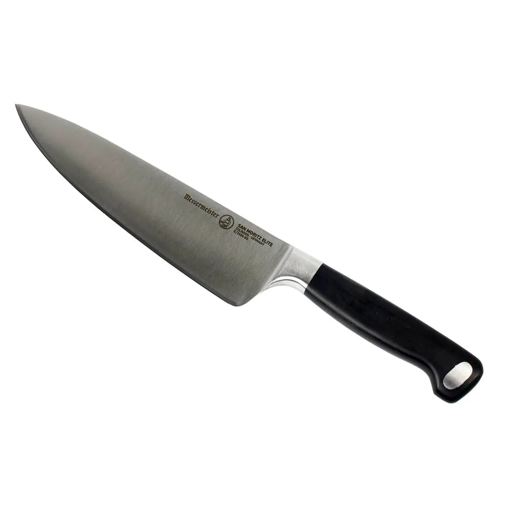 Messermeister San Moritz Elite 8 Stealth Chef's Knife Stainless Steel Black