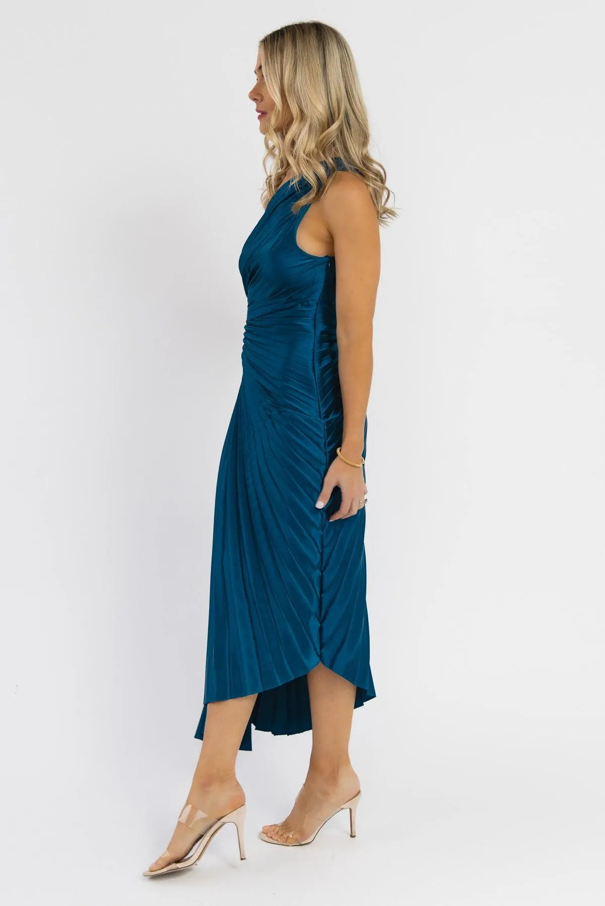 Monroe Blue Maxi Dress - Final Sale