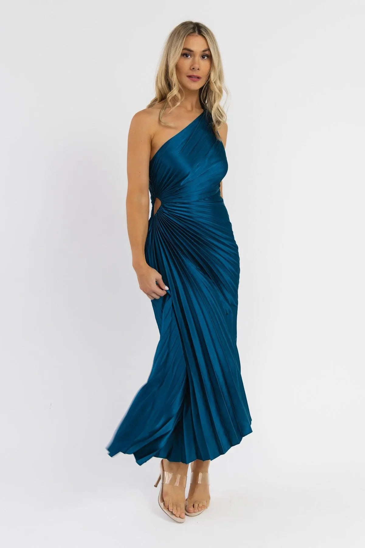 Monroe Blue Maxi Dress - Final Sale