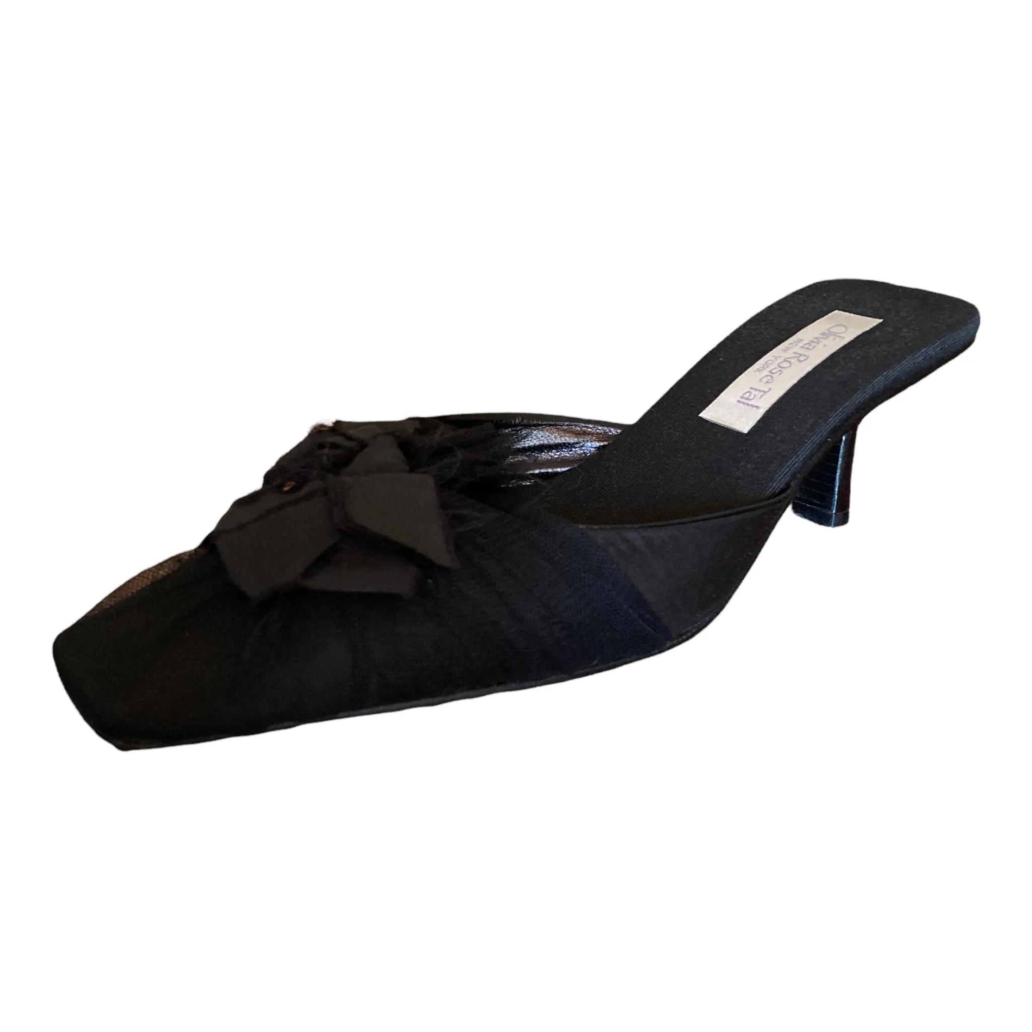 Olivia Rose Tal Black Mules, 7