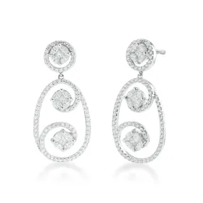 One Buttercup Diamond Earrings*