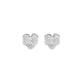 Orchid 11mm Earring with Diamonds