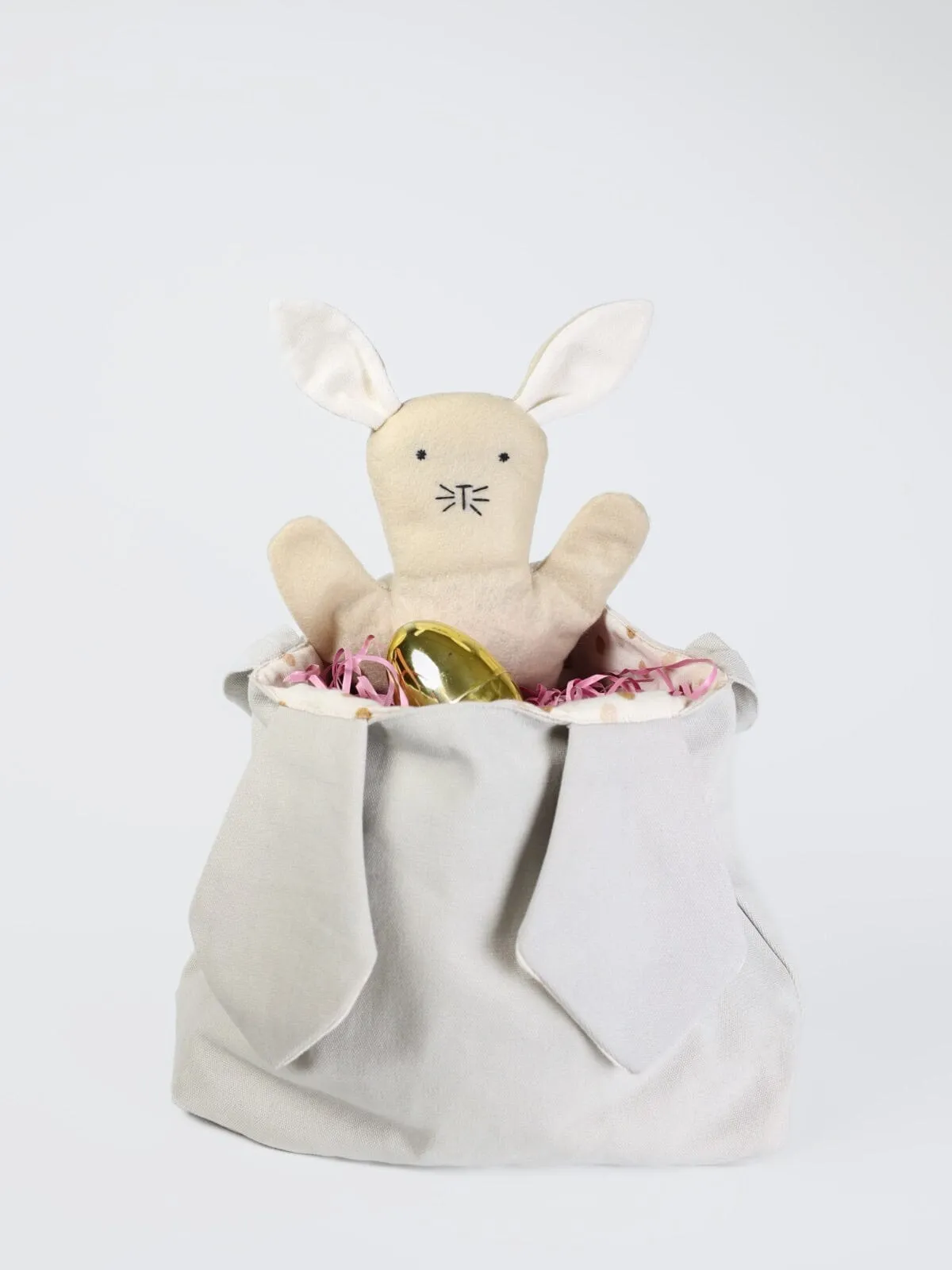 Organic Cotton Bunny Puppet