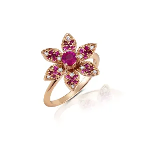 Pink Petal Ring