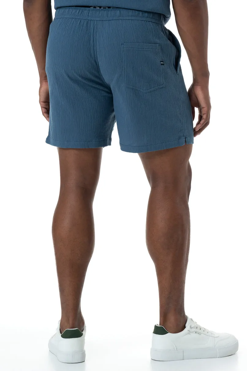 Pull On Shorts _ 150437 _ Blue