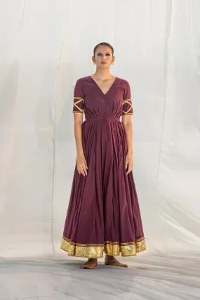 Rangmanch Pleated Gown