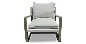 Rhodes Accent Chair Fabric Grey