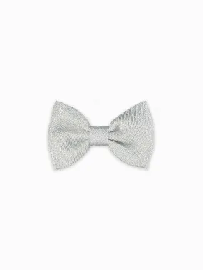 Silver Small Bow Girl Clip