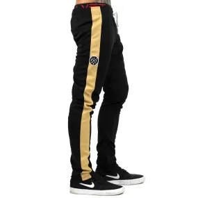 Slim Trackies - Black/Gold