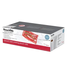 SousVide Supreme Vacuum Seal Cooking Pouches, 2 Rolls